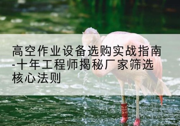 承德剪叉式升降机厂家-高空作业设备选购实战指南-十年工程师揭秘厂家筛选核心法则